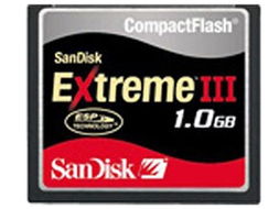 经典回顾 Sandisk Extreme III CF 1GB闪存卡与早期IT168经销网络